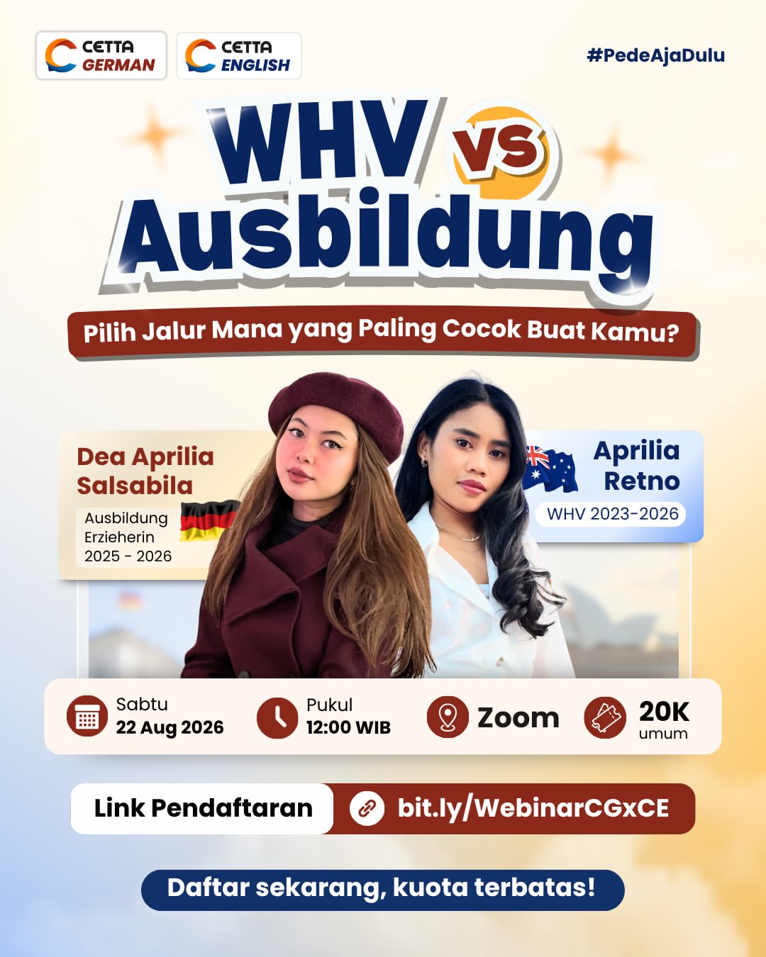 Poster utama WHV vs Ausbildung