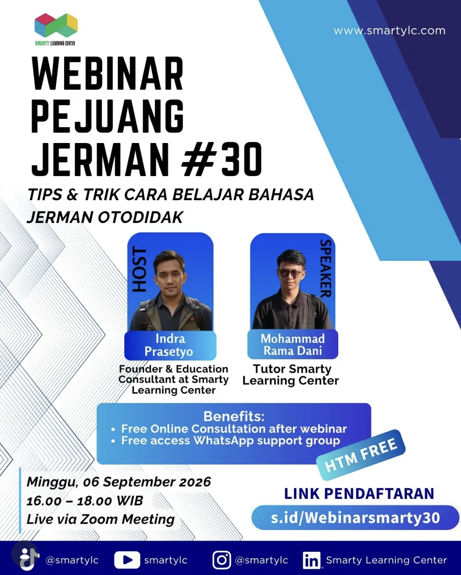 BELAJAR BAHASA JERMAN OTODIDAK? BISA BANGET!