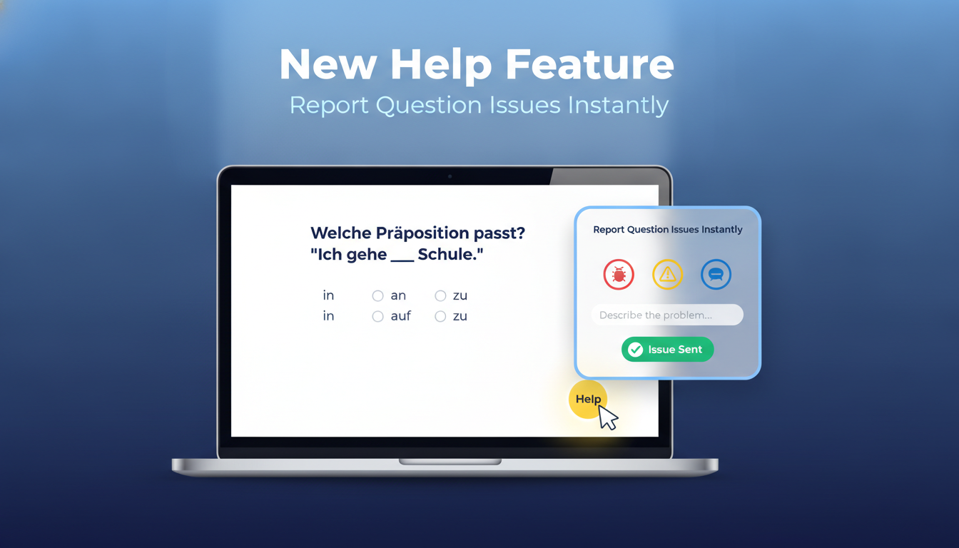 Help feature is now available!